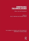 Image for Emerging technologies  : ethics, law and governance