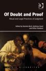 Image for Of Doubt and Proof