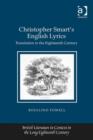 Image for Christopher Smart&#39;s English Lyrics: Translation in the Eighteenth Century