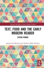 Image for Text, Food and the Early Modern Reader
