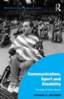Image for Communication, Sport and Disability