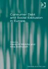 Image for Consumer debt and social exclusion in Europe