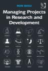 Image for Managing projects in research and development