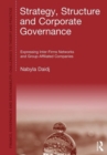 Image for Strategy, structure and corporate governance  : expressing inter-firm networks and group-affiliated companies