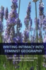 Image for Writing intimacy into feminist geography