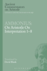 Image for On Aristotle on interpretation 1-8