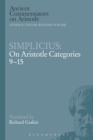 Image for On Aristotle categories 9-15