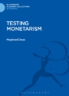 Image for Testing monetarism