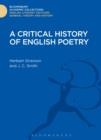 Image for A critical history of English poetry