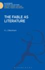 Image for The fable as literature
