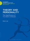 Image for Theory and Personality