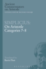 Image for On Aristotle categories 7-8