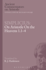 Image for Simplicius: On Aristotle On the Heavens 1.1-4