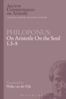 Image for Philoponus: On Aristotle on the Soul 1.3-5