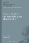 Image for Simplicius: On Aristotle On the Heavens 3.1-7