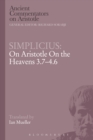 Image for Simplicius: On Aristotle On the Heavens 3.7-4.6