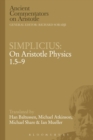 Image for Simplicius: On Aristotle Physics 1.5-9