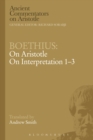 Image for On Aristotle&#39;s &quot;On interpretation 1-3&quot;