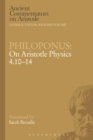 Image for Philoponus: On Aristotle Physics 4.10-14