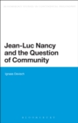 Image for Jean-Luc Nancy and the question of community