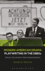 Image for Modern American drama: Playwriting in the 1980s :