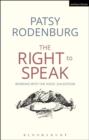 Image for The Right to Speak