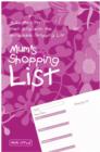 Image for MUMS SHOPPING LIST