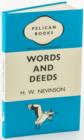 Image for WORDS &amp; DEEDS NOTEBOOK