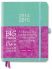 Image for BIG FAMILY SCHOOL YEAR DIARY 2014 5 GREE