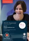Image for ACCA F4 Corporate and Business Law (English)