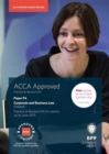 Image for ACCA Skills F4 Corporate and Business Law (Global) Revision Kit 2014