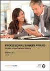 Image for Professional Banker Award : Study Text
