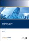 Image for Chartered Banker Credit and Lending : Study Text