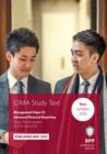 Image for CIMA F2 Advanced Financial Reporting : Study Text : Management paper F2