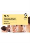 Image for CPCI Certificate of Proficiency in Corporate Insolvency : Passcards