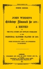 Image for Wisden Cricketers&#39; Almanack 1871