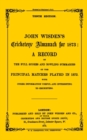 Image for Wisden Cricketers&#39; Almanack 1873