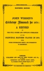 Image for Wisden Cricketers&#39; Almanack 1874