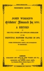Image for Wisden Cricketers&#39; Almanack 1876