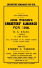 Image for Wisden Cricketers&#39; Almanack 1916