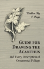 Image for Guide for Drawing the Acanthus, and Every Description of Ornamental Foliage