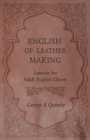 Image for English of Leather Making - Lessons for Adult English Classes