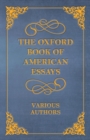 Image for The Oxford Book of American Essays