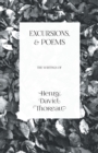 Image for Excursions, and Poems : The Writings of Henry David Thoreau