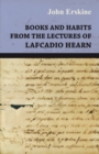 Image for Books and Habits from the lectures of Lafcadio Hearn