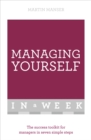 Image for Managing yourself in a week
