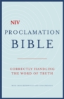 Image for NIV Proclamation Bible  : correctly handling the word of truth