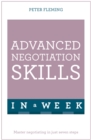 Image for Advanced Negotiation Skills In A Week