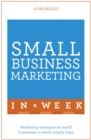 Image for Small Business Marketing In A Week