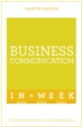 Image for Business communication in a week